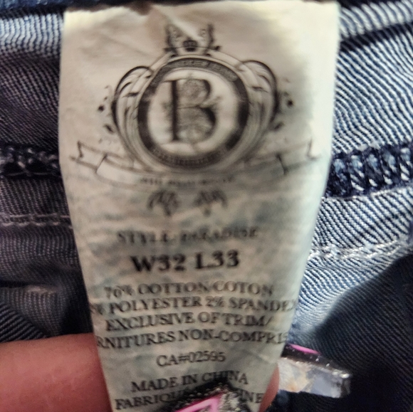 Bootlegger Jeans Style Paradise W32/L33 Indigo Wash Fits size 10 - 12 - Picture 8 of 8